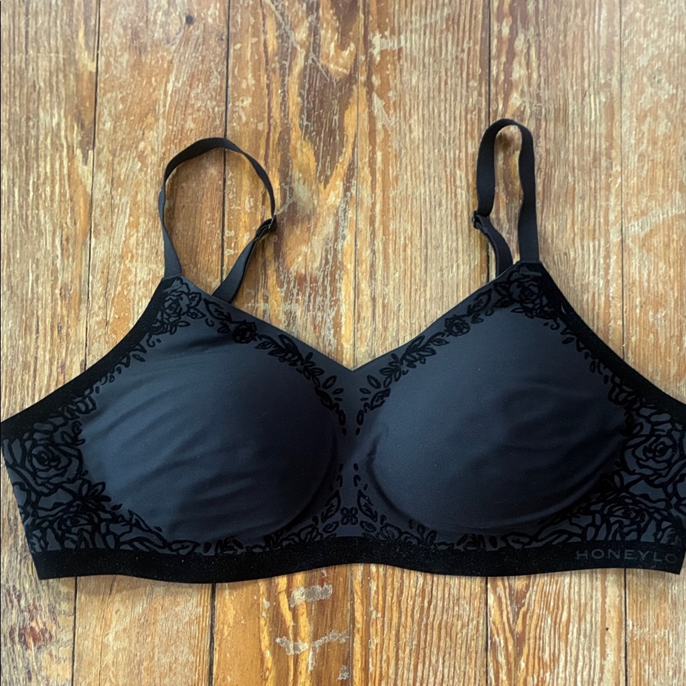 Honey love Silhouette Roses Bra